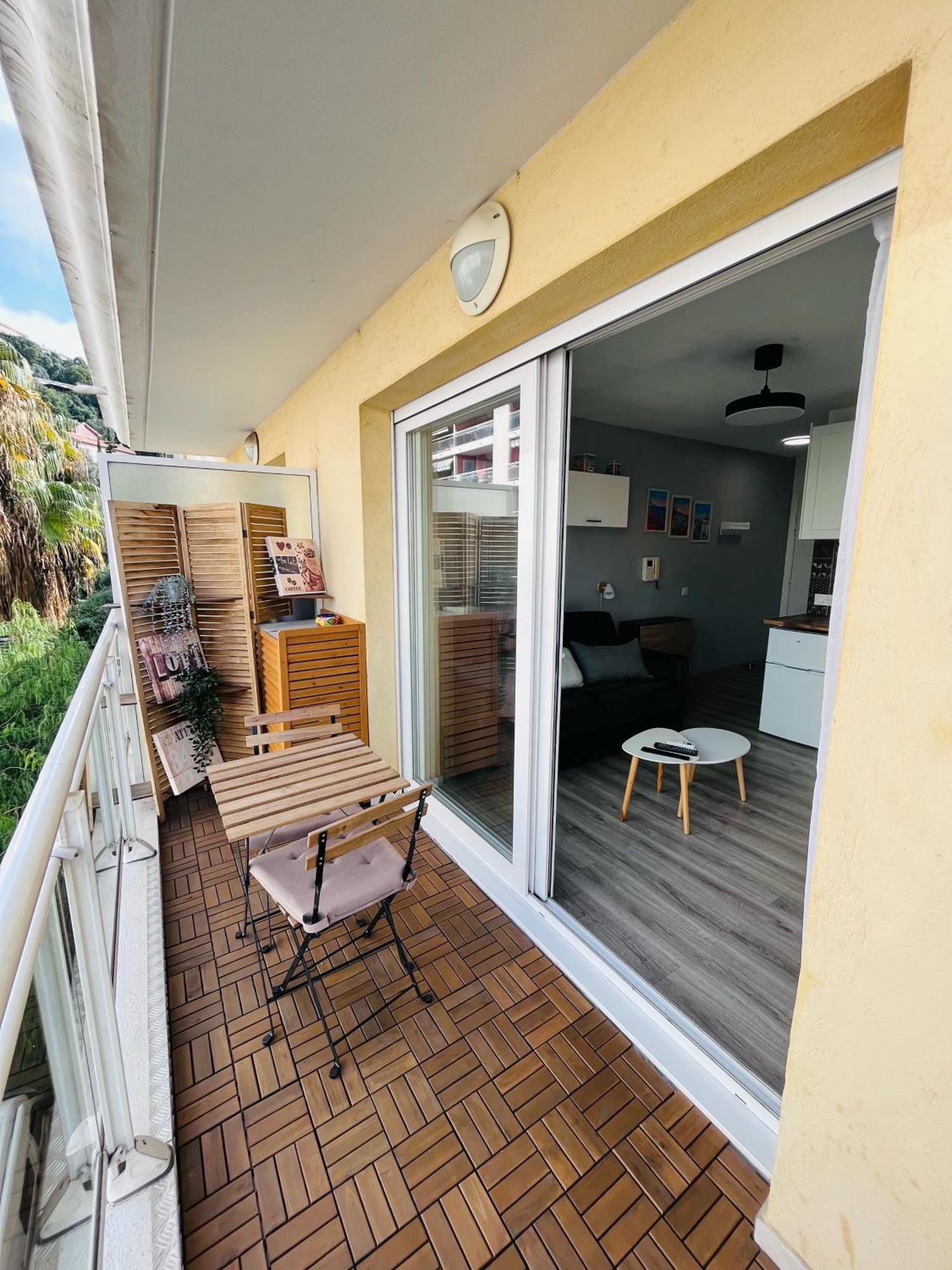 Studio Terrasse Et Parking Prive 尼斯 外观 照片