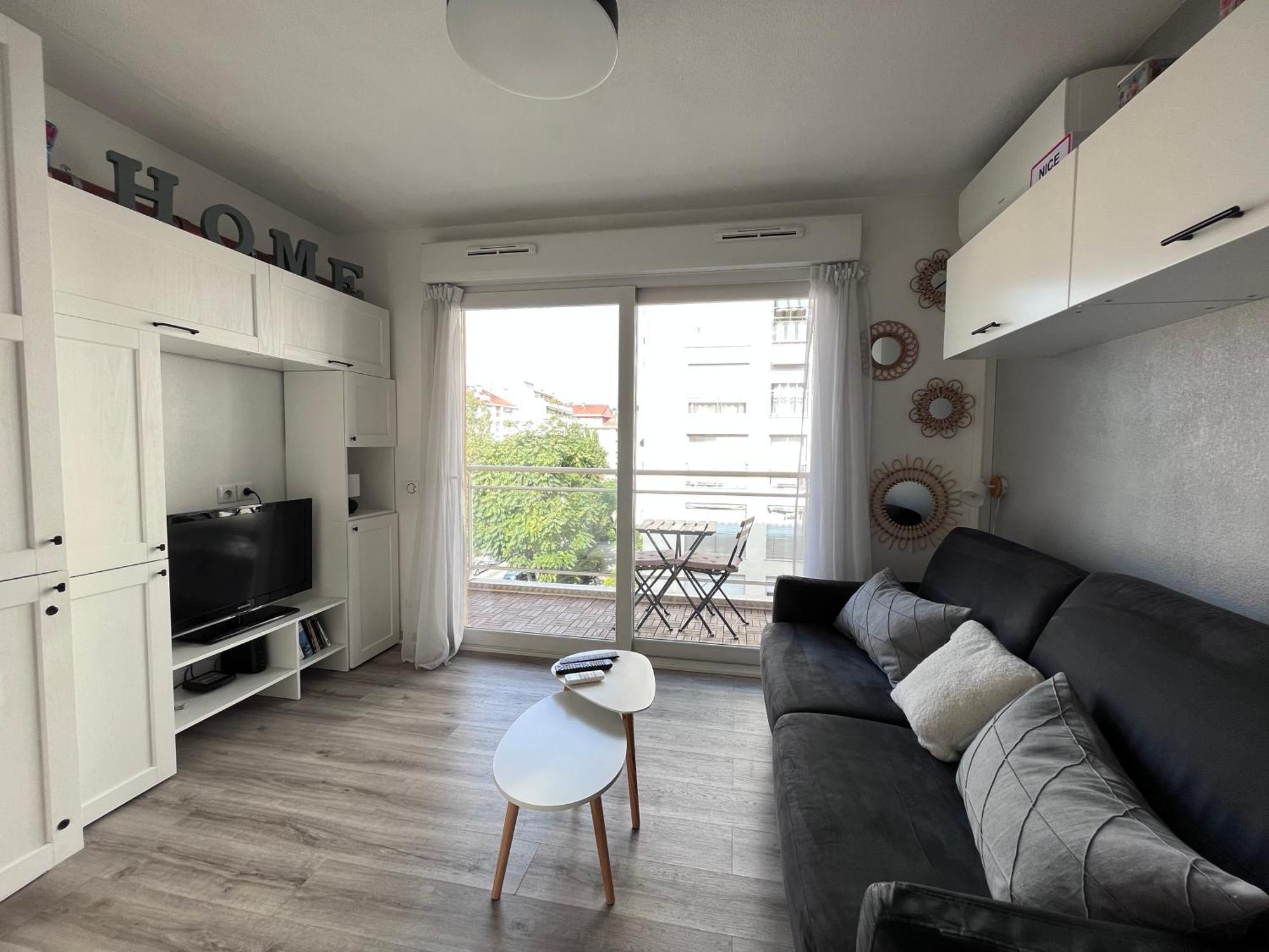 Studio Terrasse Et Parking Prive 尼斯 外观 照片