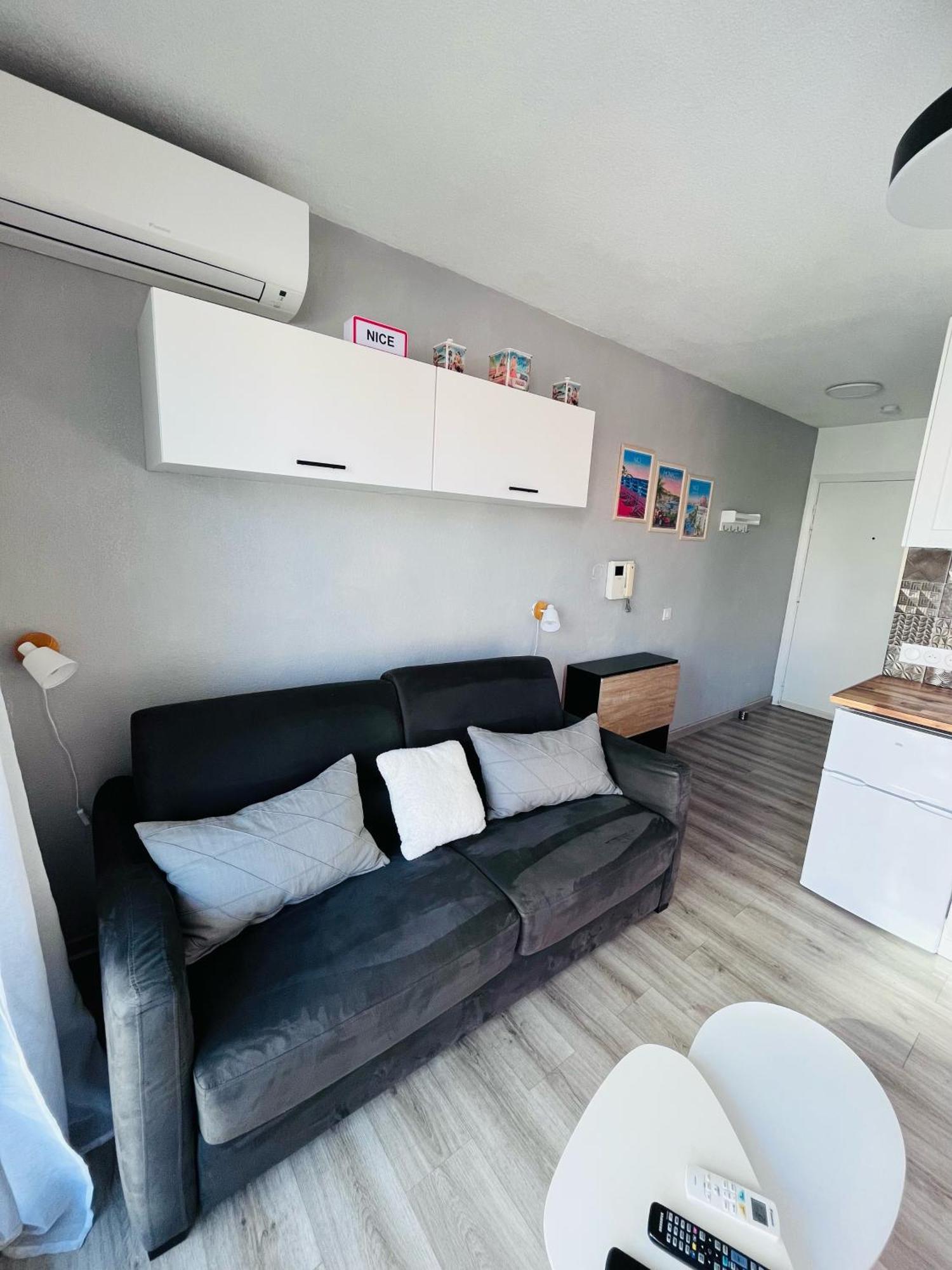 Studio Terrasse Et Parking Prive 尼斯 外观 照片
